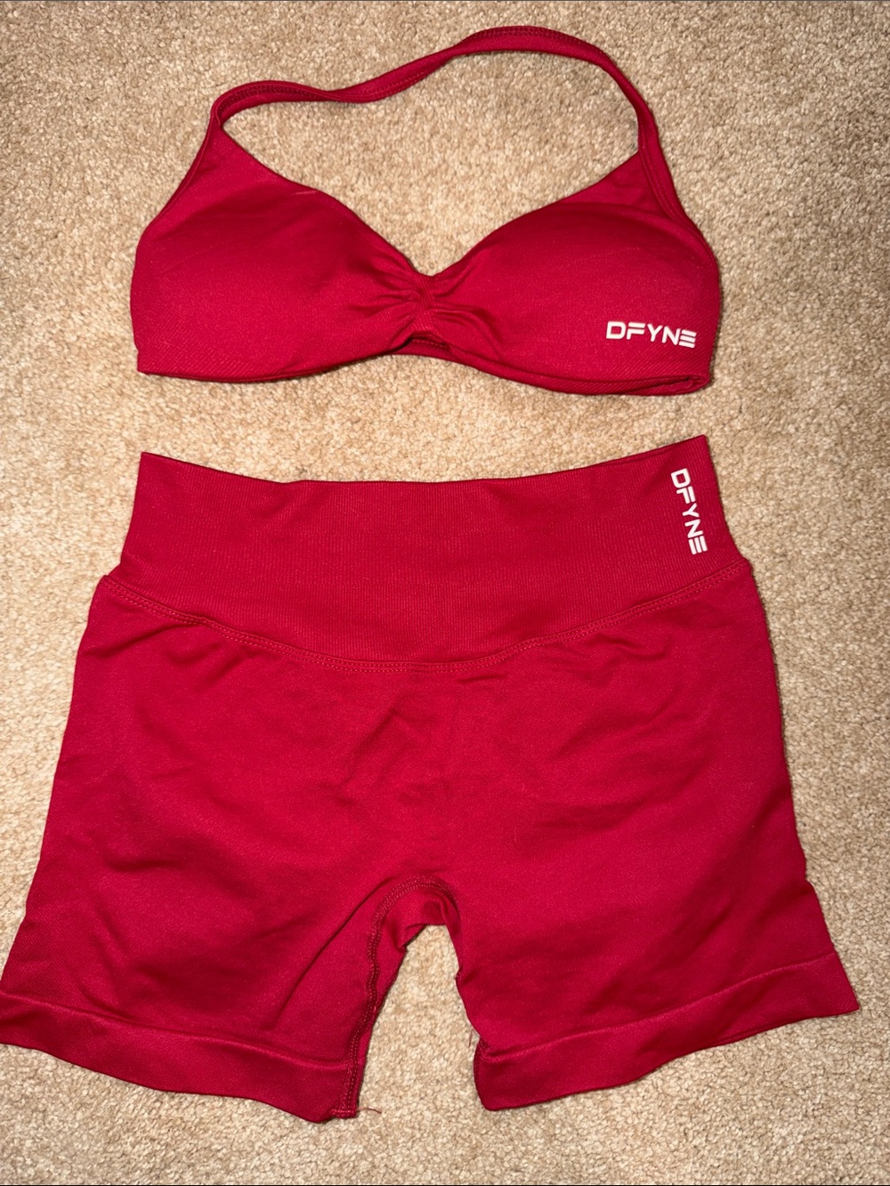DFYNE Impact Crimson Red Set